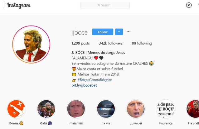 Esta conta de Instagram faz furor só com memes de Jorge Jesus 11