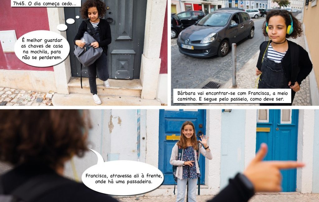 Fotonovela: A caminho da escola