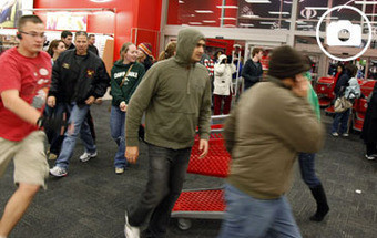 FOTOS: A loucura da 'black friday' nos EUA