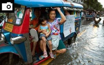 FOTOS: Cheias já chegaram a Banguecoque 21