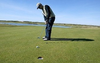 Golfistas de coração saudável