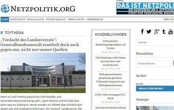 Governo alemão acusa site de notícias de traição