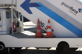 Groundforce suspende operação em Faro