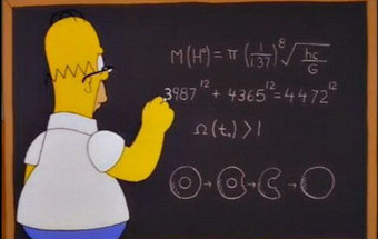 Homer Simpson descobriu o bosão de Higgs 14 anos antes do CERN?
