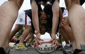 'Lobos' da equipa de rugby portuguesa tornam-se embaixadores solidários