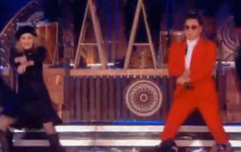 Madonna rende-se ao 'Gangnam style'