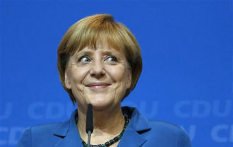 Merkel aberta a coligação com sociais-democratas
