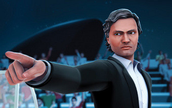 Mourinho em versão animada