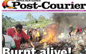 Mulher é queimada viva por acusação de bruxaria na Papua-Nova Guiné