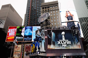 Nova Iorque ao rubro com o Super Bowl 9