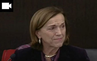 Nova ministra não contém as lágrimas ao anunciar mais sacrifícios
