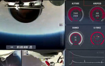 Novo vídeo mostra salto supersónico de Felix Baumgartner em três perspetivas diferentes