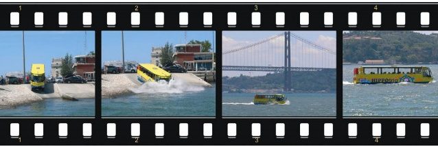 O homem que pôs autocarros a navegar no Tejo