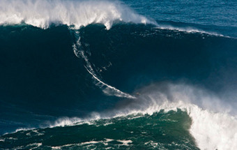 Onda gigante em Portugal