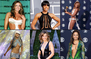 Os vestidos reveladores das celebridades 28