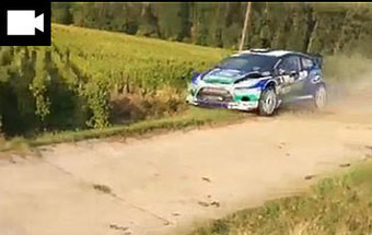 Petter Solberg destrói dezenas de vinhas no Rali de França