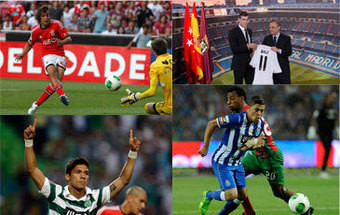 Porto, Benfica e Sporting gastaram 60 milhões em contratações