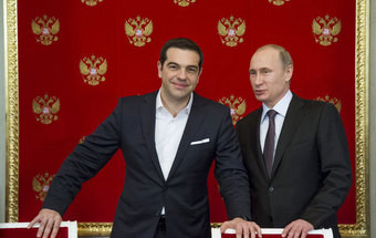 Putin oferece a Tsipras um ícone ortodoxo roubado pelos nazis