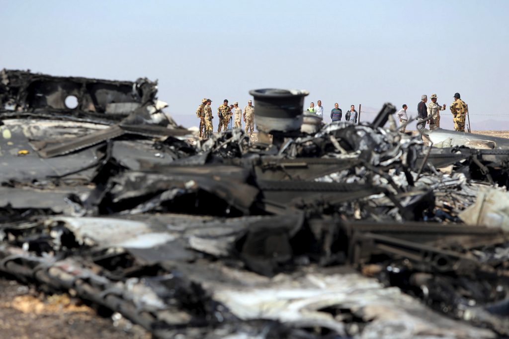 Queda de avião no Sinai "foi ato de terrorismo"