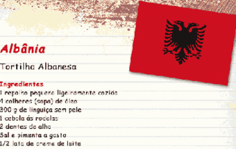 Receita albanesa