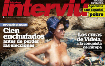 Revista espanhola publica foto da Duquesa de Alba em topless