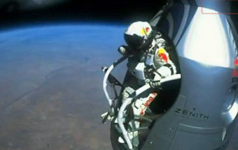 Salto de Felix Baumgartner ainda mais supersónico do que se julgava