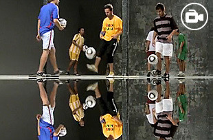 Shakira e Messi dançam juntos o Waka Waka