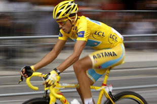 Tour de França - Alberto Contador vencedor pela terceira vez em quatro anos