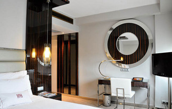 Um hotel em alta