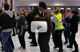 Veja como foi divertido o Natal no aeroporto