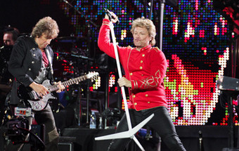 VÍDEO: Bon Jovi sobem hoje ao palco em Lisboa
