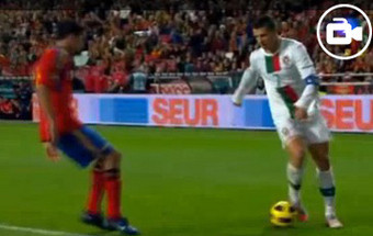 VÍDEO: Show de Ronaldo na "faena" a Espanha
