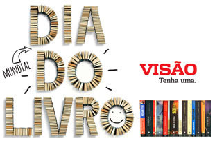 VISÃO com seleção de livros em formato de bolso
