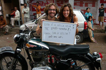 Volta à Índia em sidecar [1]
