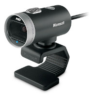 Microsoft webcam com 720p