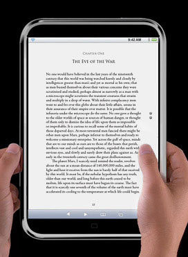 Será que o tablet da Apple vai concorre directamente com o Kindle da Amazon?