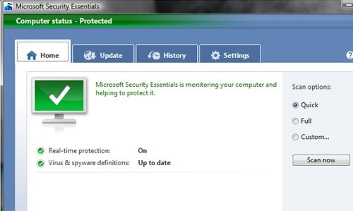 Microsoft Security Essentials