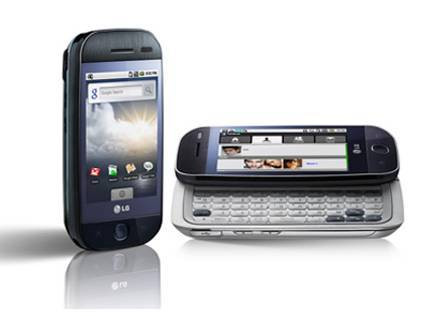 O LG-GW620 é o primeiro terminal Android da LG Electronics