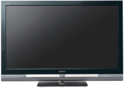 Um televisor Bravia. 