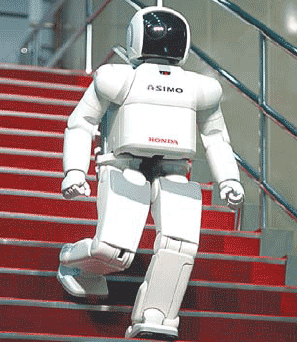 O Asimo da Honda é um dos melhores exemplos de robôs humanóides japoneses