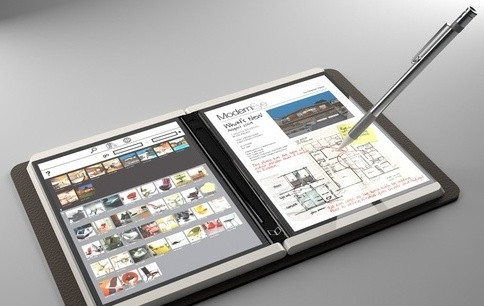 Foto publicada pelo site Gizmodo, que antecipa o tablet da Microsoft