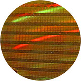 Uma bolacha de silício produzida a 28 nanómetros pela TSMC