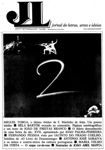 Visao Arquivo Dossier Sobre Torga No Jl N º 2 1981