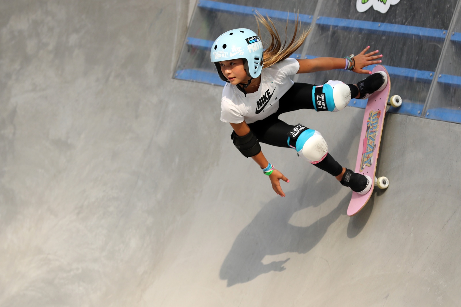 Treino histórico, primeiro do skate em Jogos, reúne atletas do