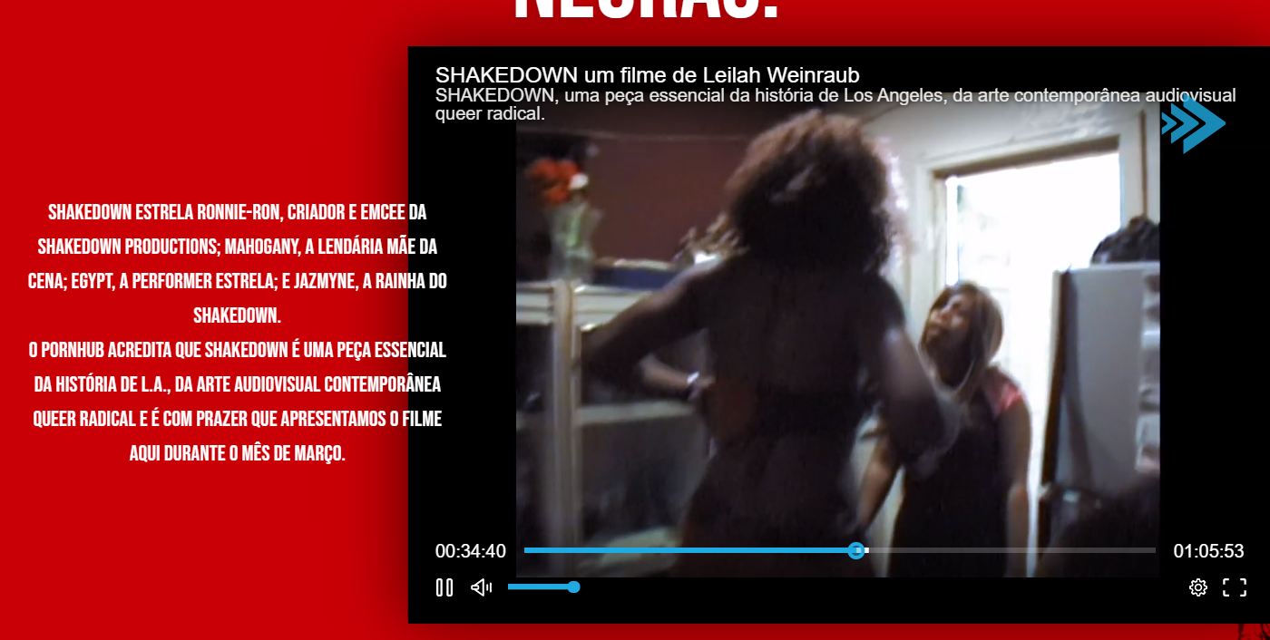 Visão | Shakedown, o primeiro filme não pornográfico do Pornhub