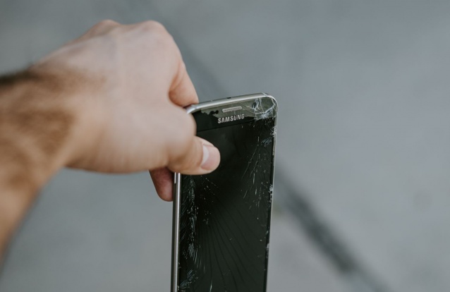 Falha smartphone Samsung