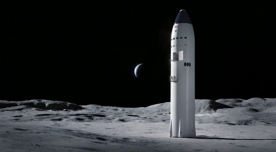 spacex, lua