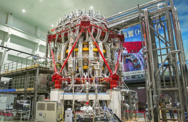 Sol artificial China | Reator fusão nuclear