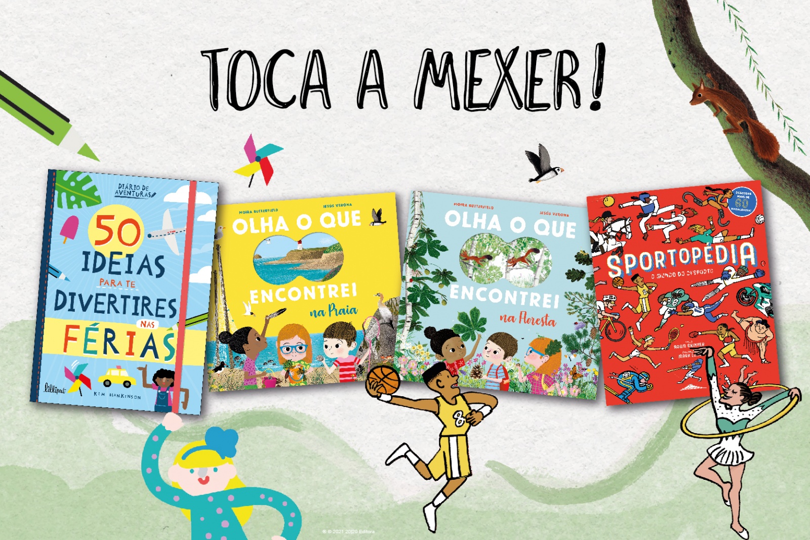 Visão  Os livros para as tuas férias!