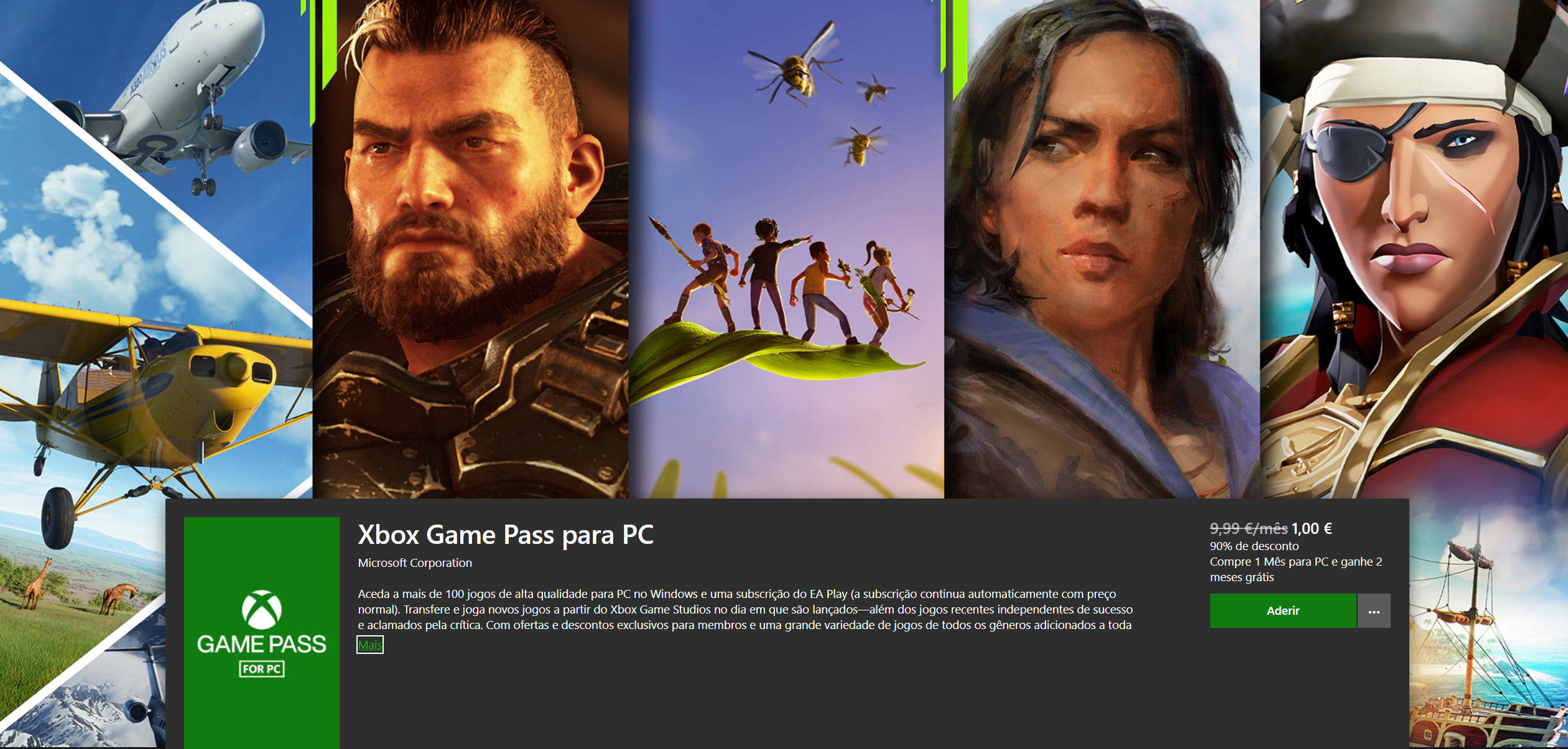 Xbox Game Pass' tem novos jogos